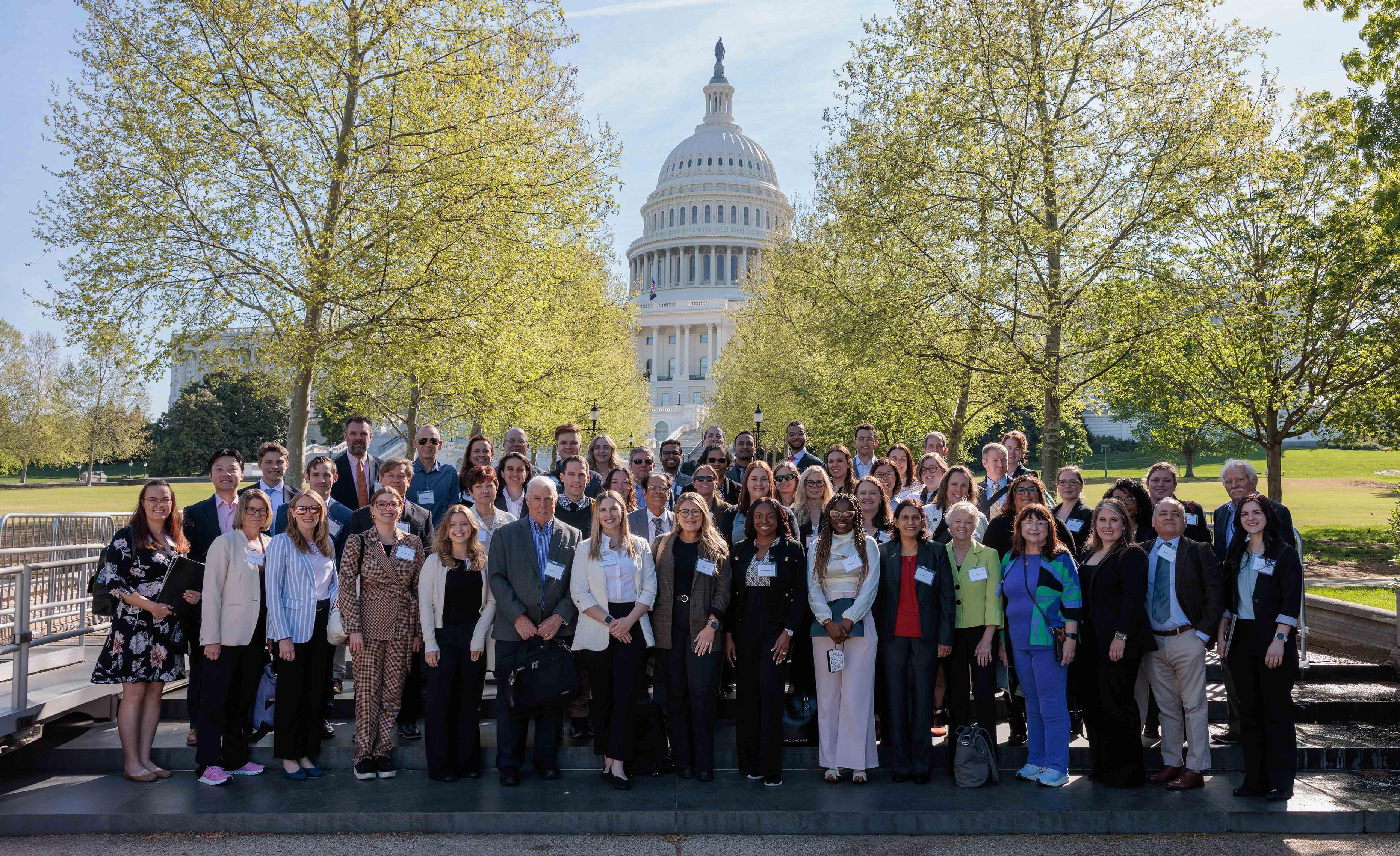 Group of people on Capitol Hill